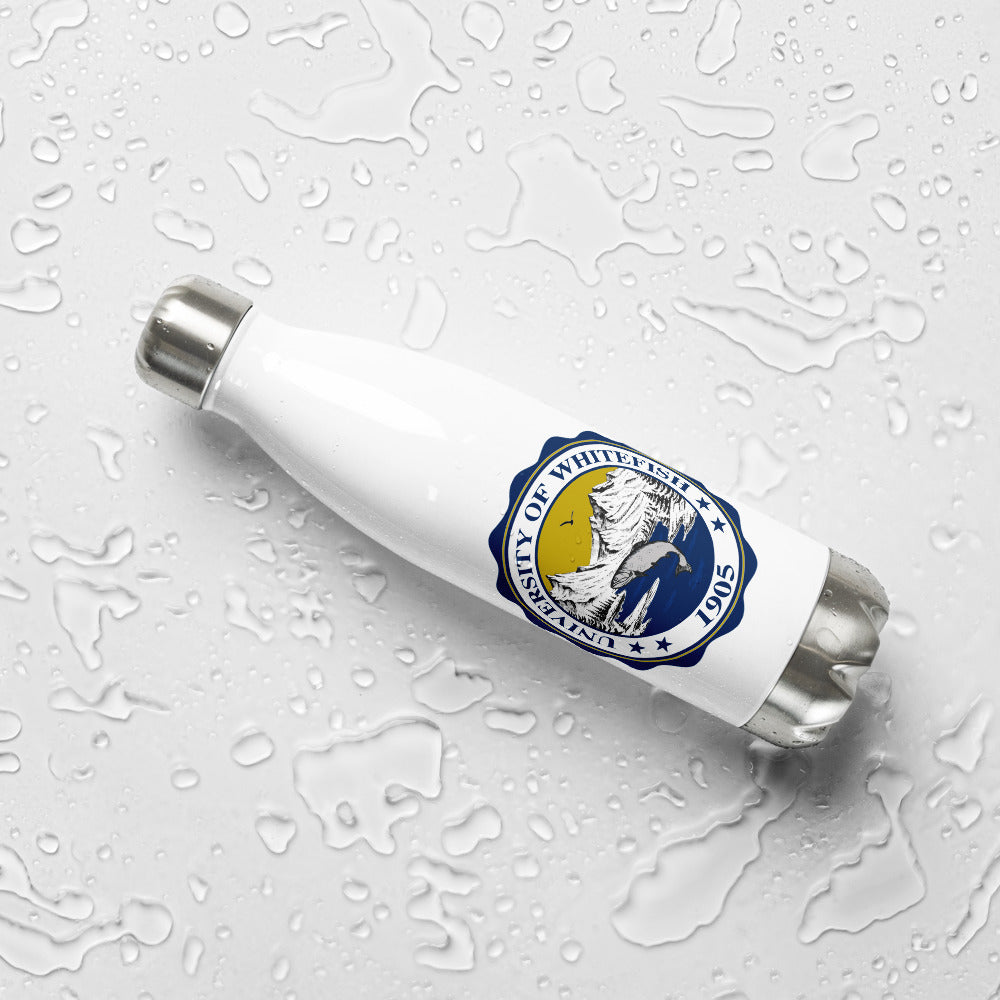 Classic Crest Stainless Steel Water Bottle