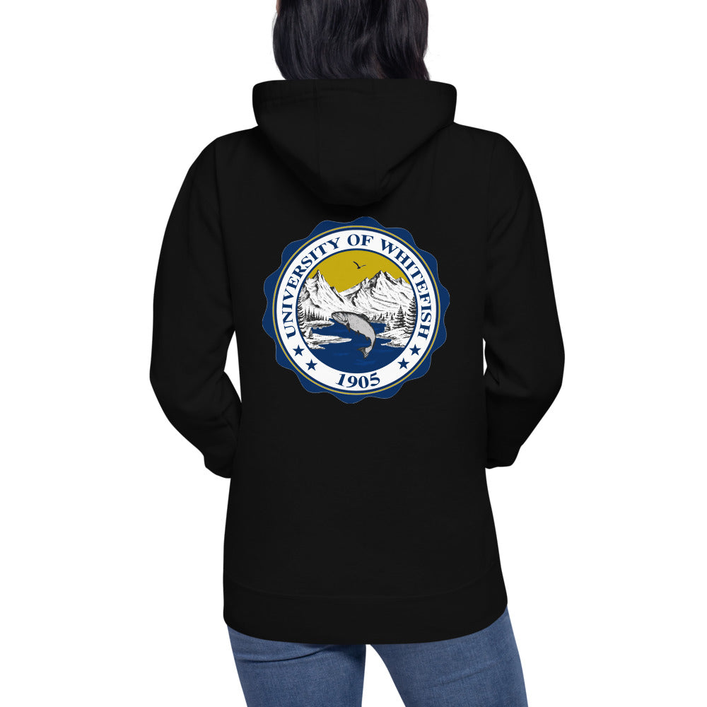 Women's / Unisex Hoodie Traditional Crest Back