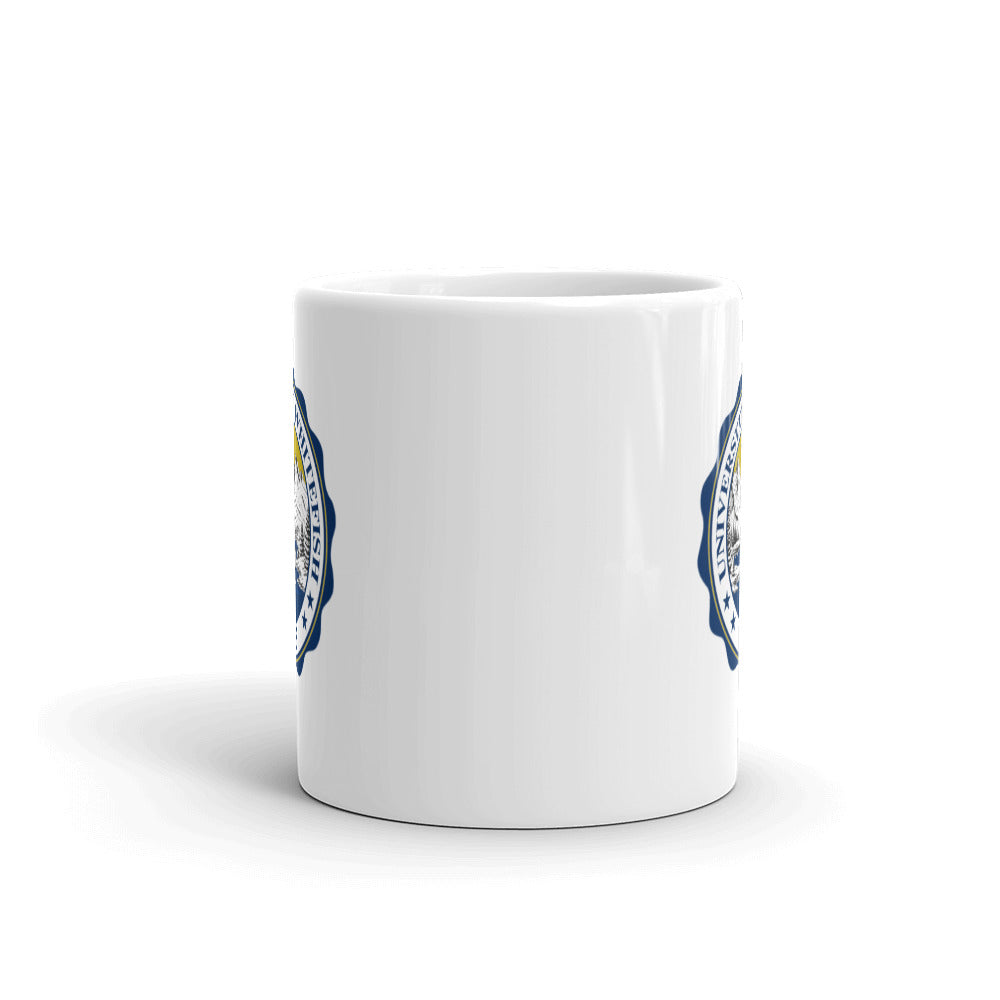 Classic Crest White glossy mug
